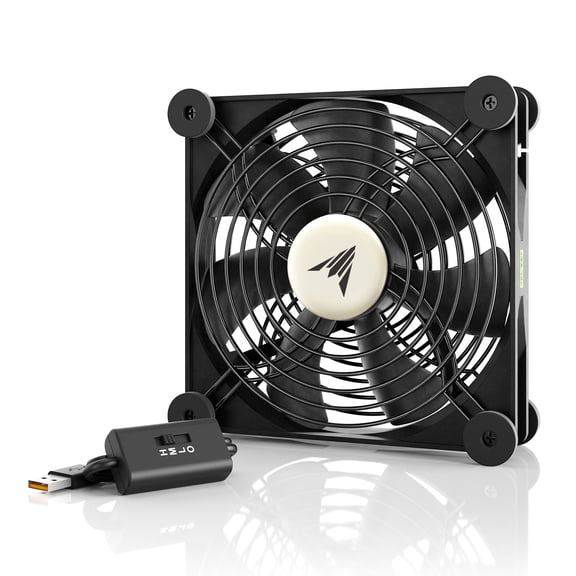 AC Infinity MULTIFAN Mini, Compact 40mm x 20mm USB Fan, UL-Certified for VR Gear, Aquarium, Roku, Router, Raspberry Pi, Cosplay, Helmet Cooling Ventilation