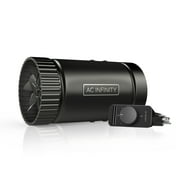 AC Infinity RAXIAL S4, Inline Booster Duct Fan 4  with Speed Controller - Low Noise Inline HVAC Blower Can Fan for Basements, Bathrooms, Kitchens, Workshops