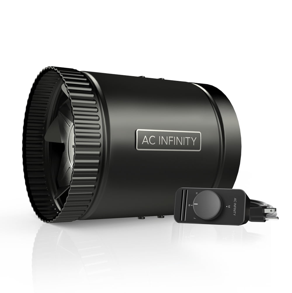 AC Infinity Raxial S6 Inline Booster Duct Fan