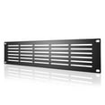 thumbnail image 1 of AC Infinity Rack Panel Accessory Vented 2U Space for 19" Rackmount, Heavy-Duty 3mm Gauge Steel, Black, 1 of 5