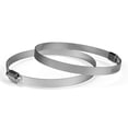 thumbnail image 1 of AC Infinity Stainless Steel Clamps, 4-Inch (Pack of 2) for Ducting, Heating, Cooling, Exhaust, Ventilation, 1 of 4