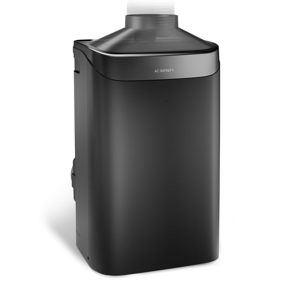 AC Infinity TERRAFORM 12, All-in-One Climate Control A/C, One-Duct Output, Dual Inverter 16,000 BTU Cooling, Heating, Dehumidifier, with AI-Powered VPD Control for Grow Tents up to 20x20