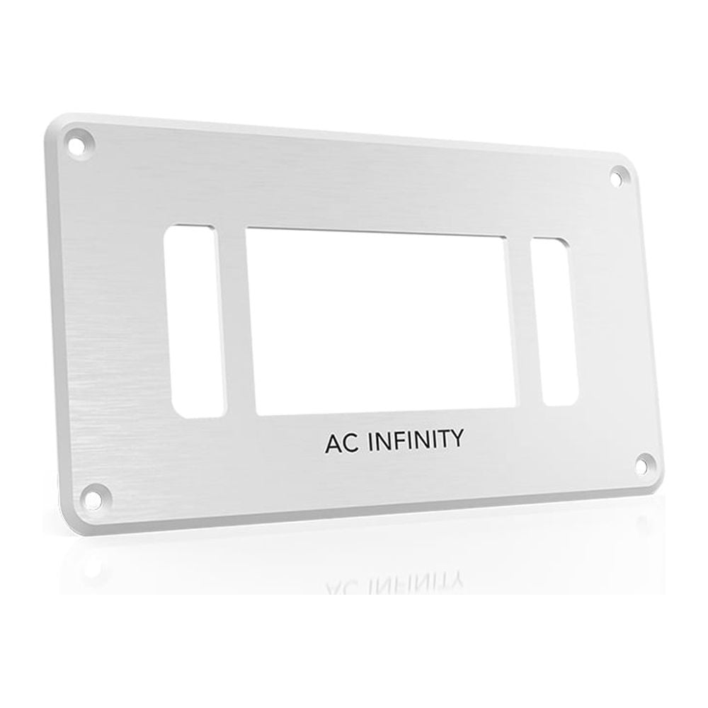 Electrical Controller Frame AC Infinity White Controller Frame, Replacement Mounting Frame for ...