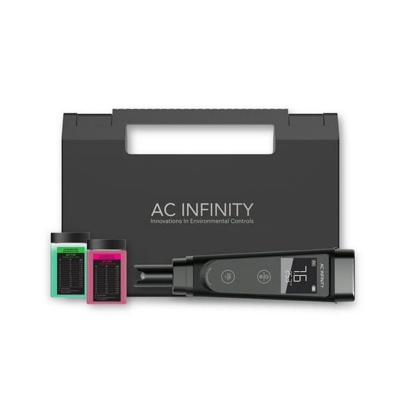 AC Infinity pH Meter Kit, High Precision Digital pH Pen with 0.1 pH Accuracy, Nutrient Test pH Meter for Water Hydroponics Plants, Gardening, Aquariums, Swimming Pools