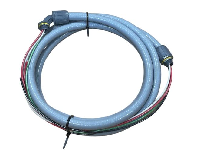 AC Kit, 10' X 1/2'', Flexible PVC Conduit, 10Ft, Air Conditioner Assembly, Gray