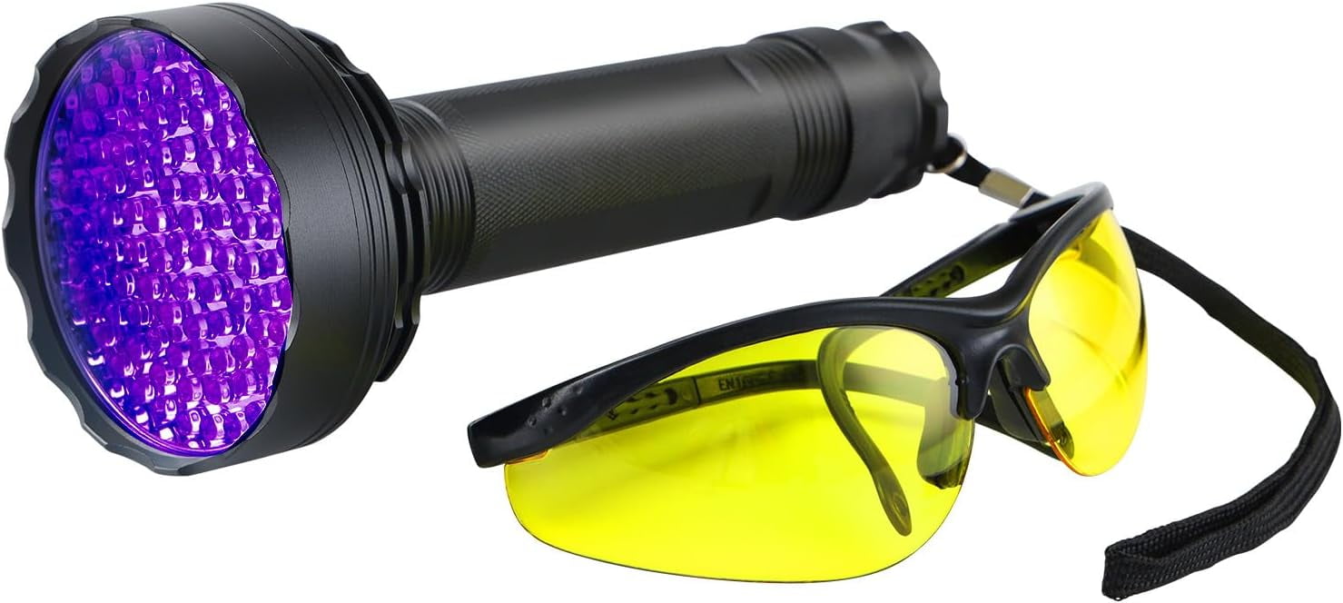 AC Leak Detector Kit Automotive, UV Oil Dye Leak Detection Kit Includes