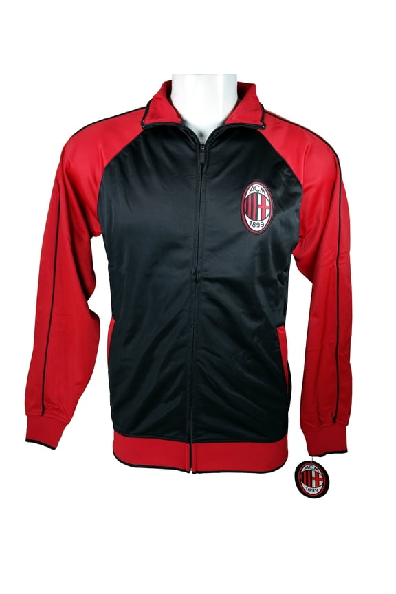 AC Milan Official License Soccer Track Jacket Football Merchandise Adult Size 001 Medium