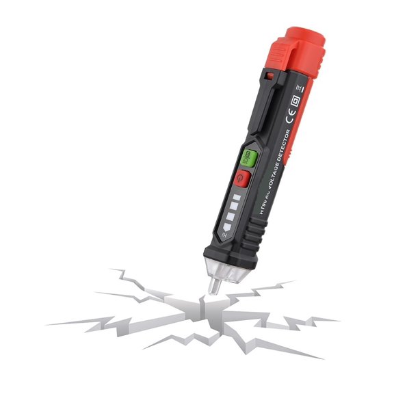 AC Non-Contact Electrical Voltage Detector Pen Phase Rotation Pen Wire Breakpoint Finder Null Wire Tester