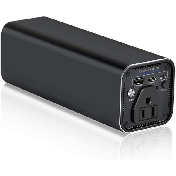 AC Outlet Portable Laptop Power Bank, Universal 116Wh/31200mAh 100W Travel Laptop Charger, External Battery Pack for MacBook, Acer, HP, Samsung, Dell, ASUS, Lenovo, Notebook, Black