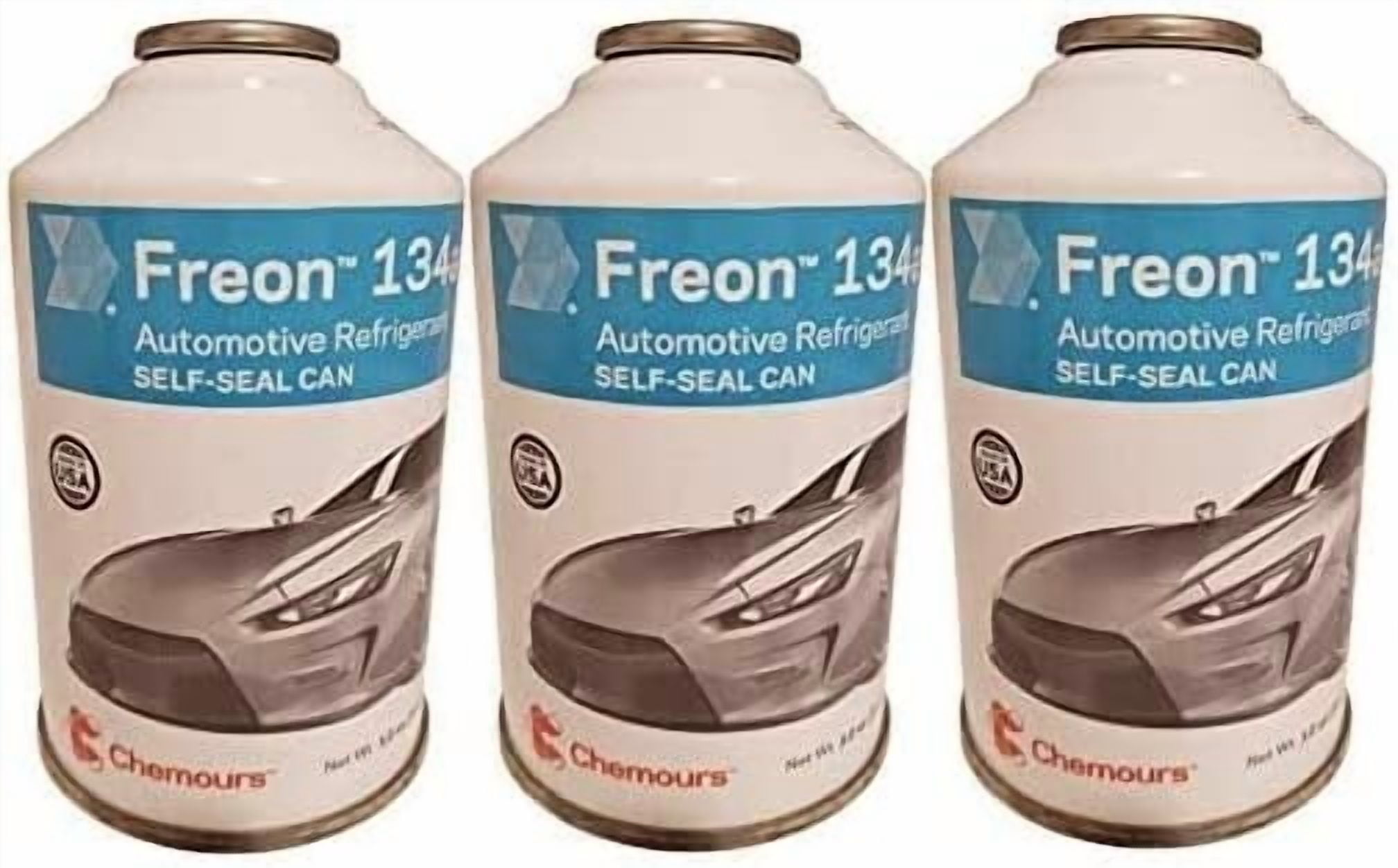 AC PRO Chemours R-134a Refrigerant Freon for MVAC use in a 12