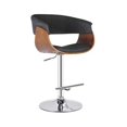 thumbnail image 1 of AC Pacific ACBS22 Modern Swivel-Adjustable Barstool with Armrests - Gray, 1 of 2