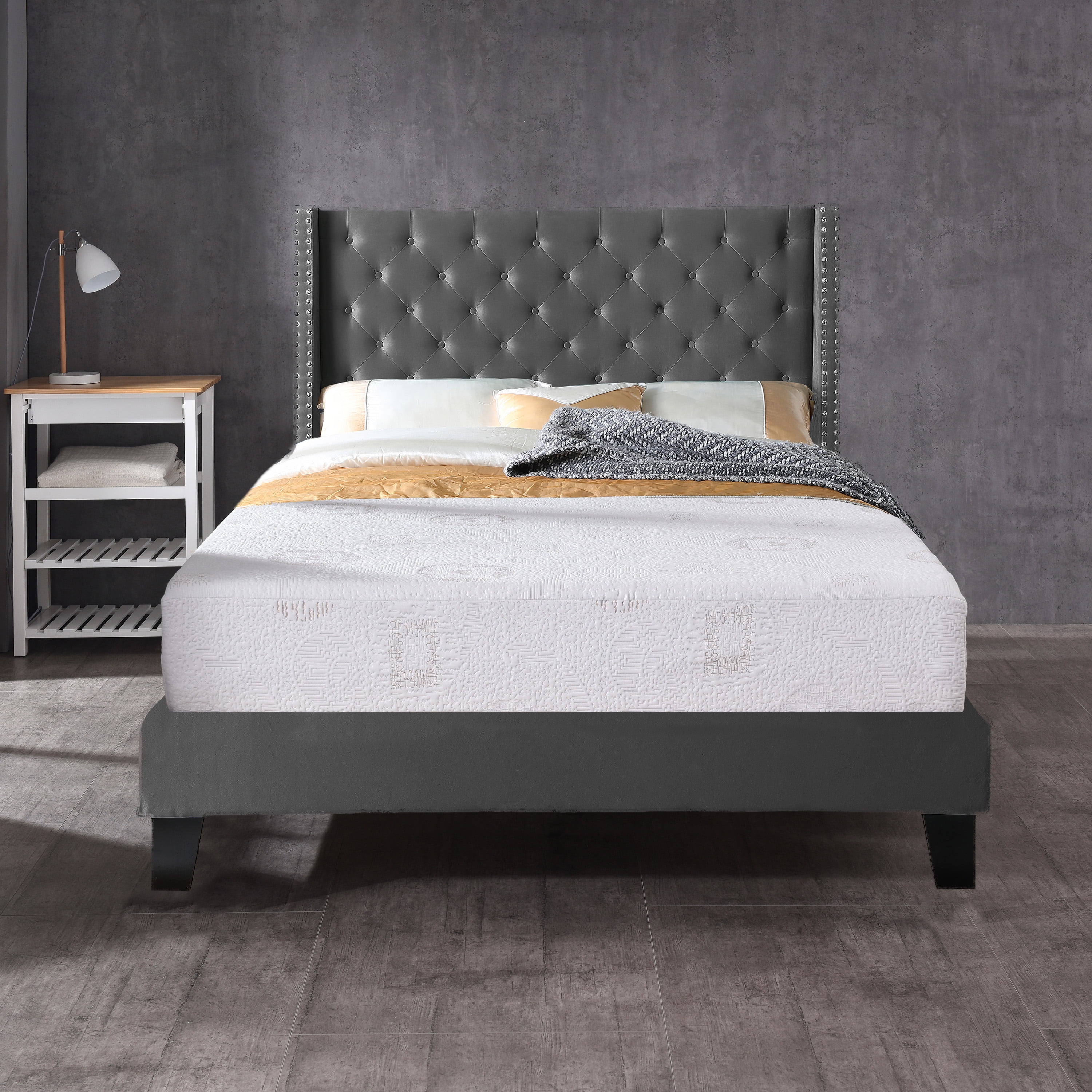 AC Pacific Herbalfusion Full 8" Green Tea Memory Foam Mattress