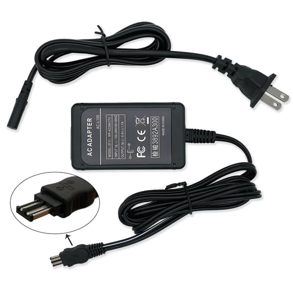 AC Power Adapter Charger Cord For Sony HandyCam DCR-TRV120 DCR-TRV11 DCR-TRV103