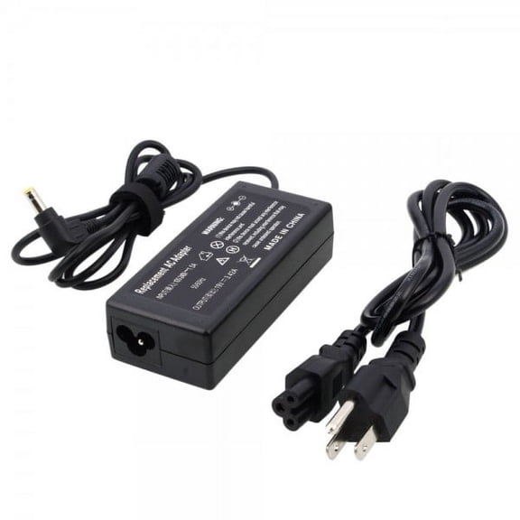 AC Power Adapter Charger For Gateway E + Power Supply Cord 19V 3.42A 65W (Replacement Parts)