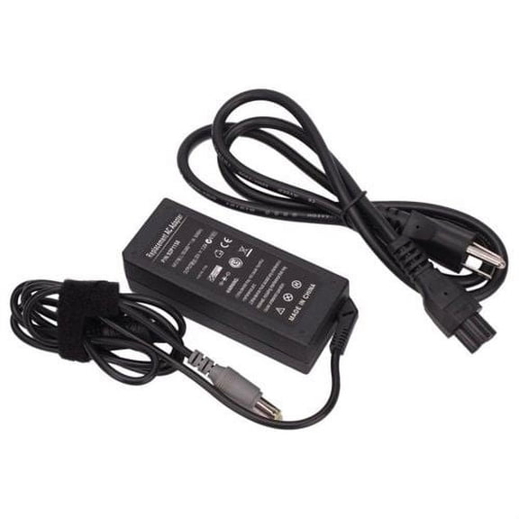 AC Power Adapter Charger For Lenovo IBM ThinkPad R60E + Power Supply Cord 20V 3.25A 65W (Replacement Parts)