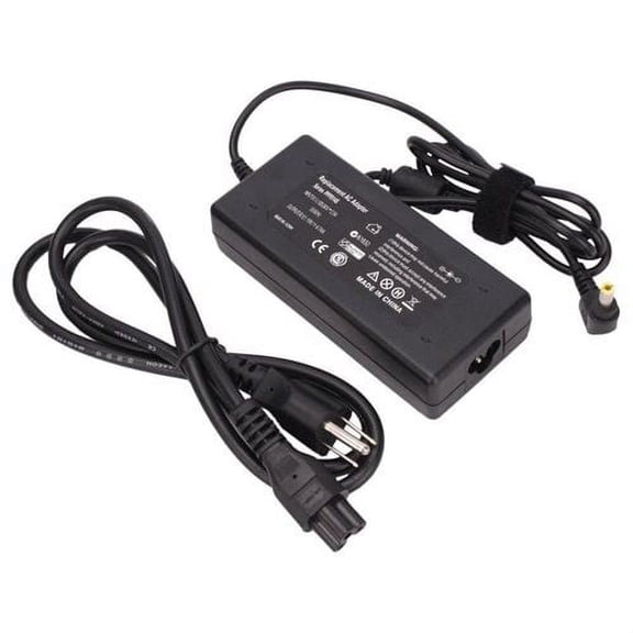 AC Power Adapter Charger For Toshiba Satellite L10-100 + Power Supply Cord 19V 4.74A 90W (Replacement Parts)