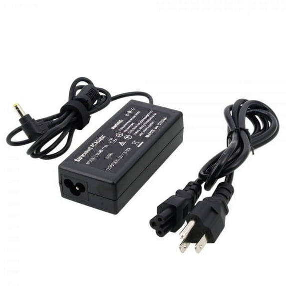 AC Power Adapter Charger For Toshiba T4700CT + Power Supply Cord 19V 3.42A 65W (Replacement Parts)