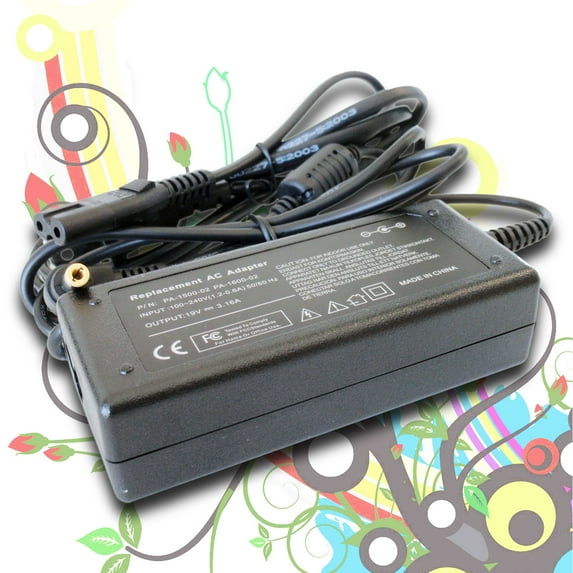 AC Power Adapter Toshiba Satellite 1000-S158 1690CDT Battery Charger Supply Cord