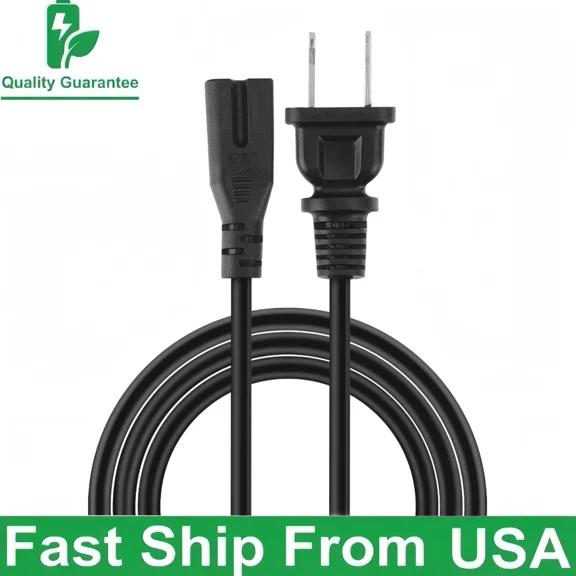 AC Power Cord Cable Compatible with Insignia NS-39DR510NA17 NS-32DF310NA19 NS-24DF310NA19 TV