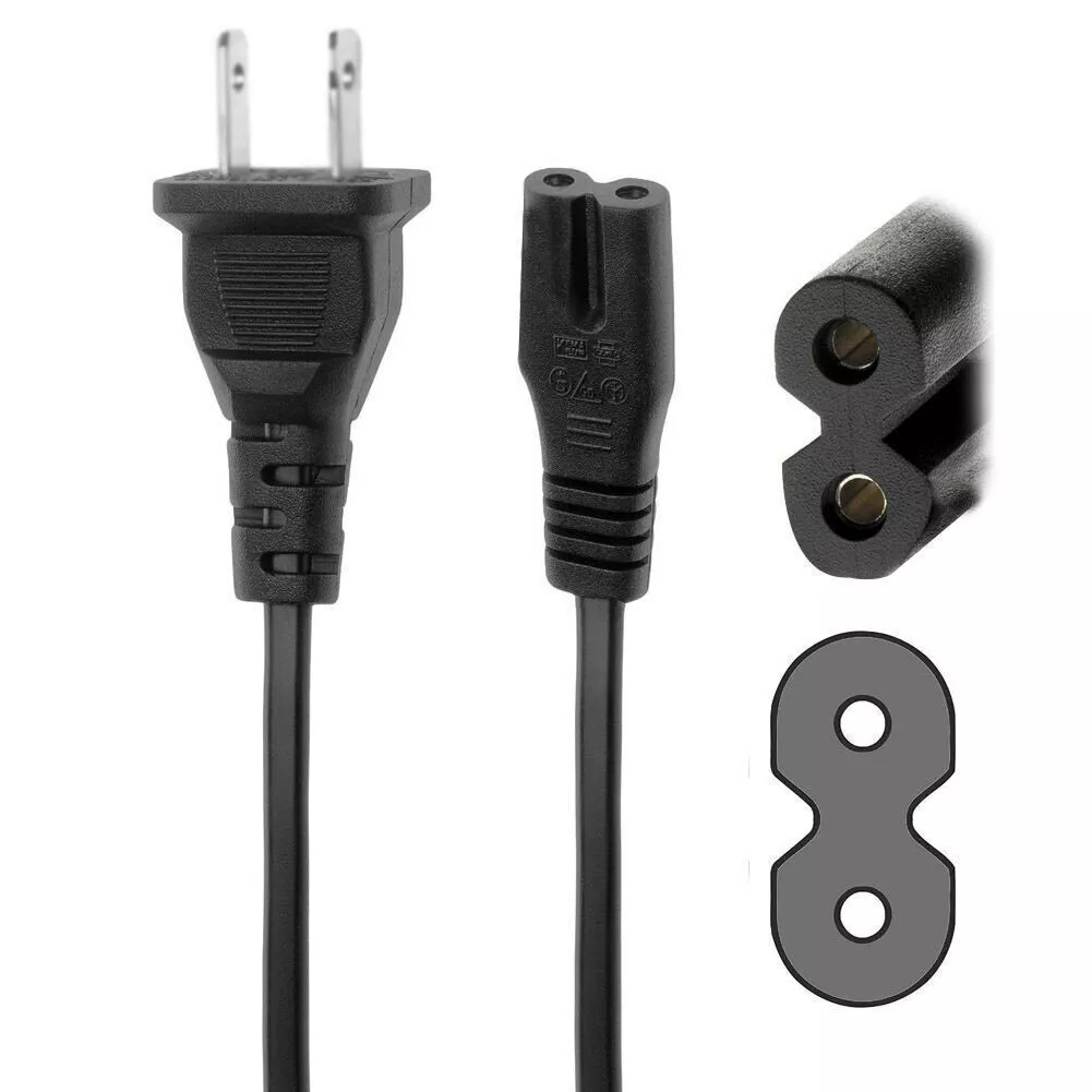 AC Power Cord Compatible with HP Deskjet 3520 3520v Photosmart 6525 eAllinOne AIO Printer