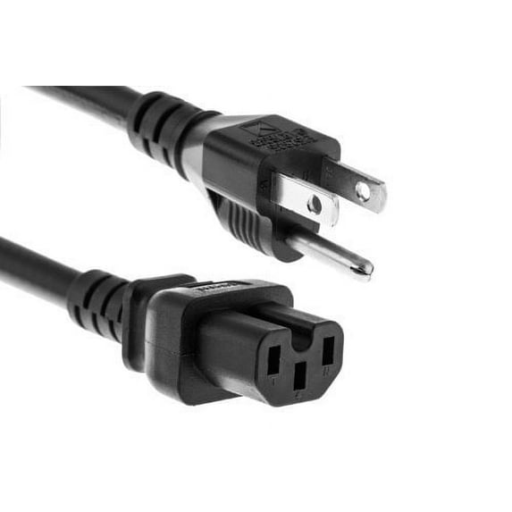 AC Power Cord NEMA 5-15P to IEC C15 for SAMSUNG PN51F5300AF - 10 ft