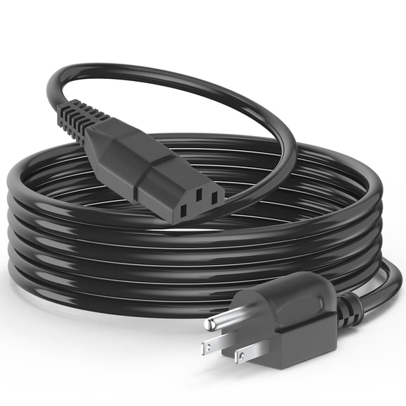 AC Power Cord for Vibration Plate Exercise Machine, for Lifepro/MERACH/Renoj Universal 3 Prong Power Cable Replacement, 6 Feet
