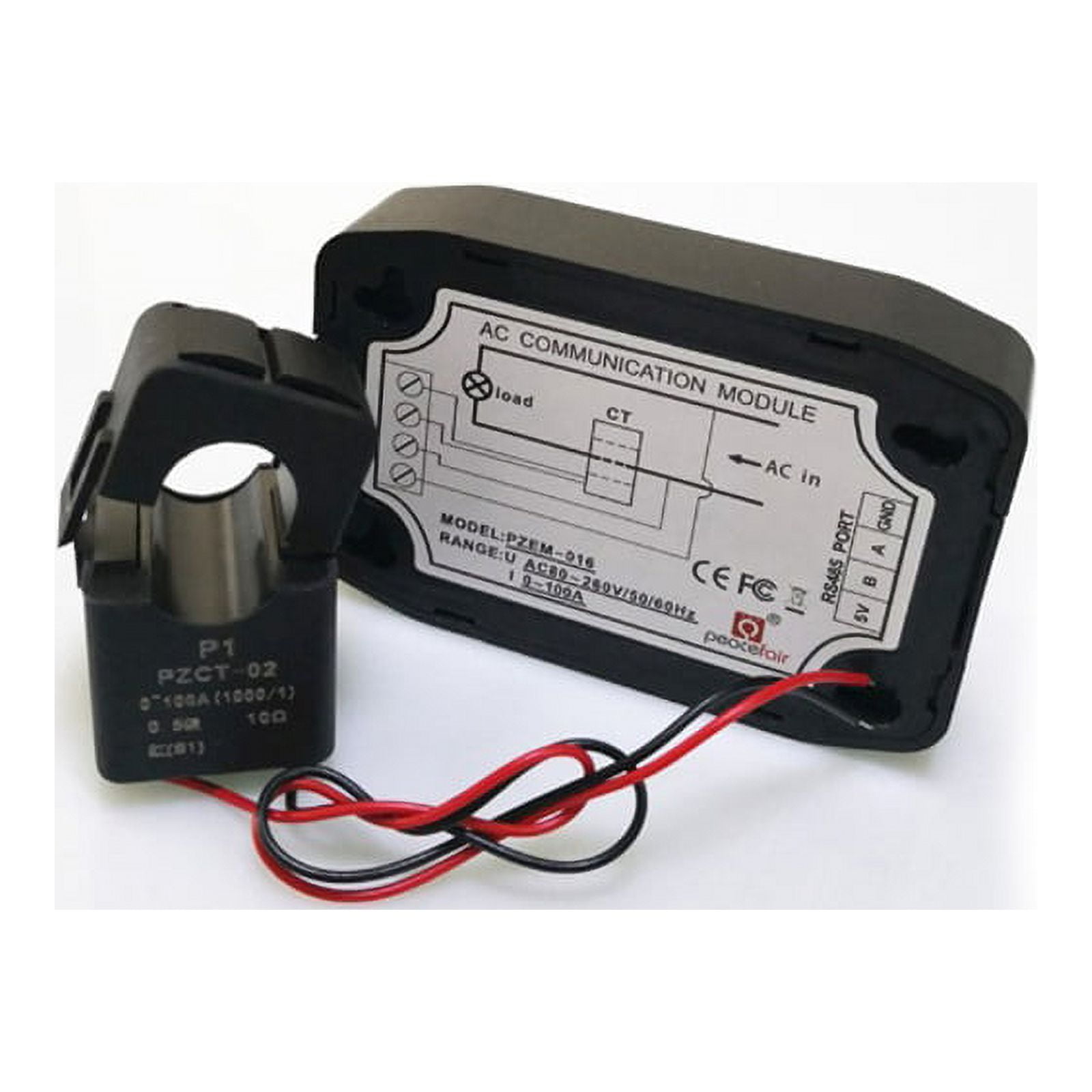 AC Power Meter Energy Meter 220V 100A RS485 Modbus Electricity Kwh