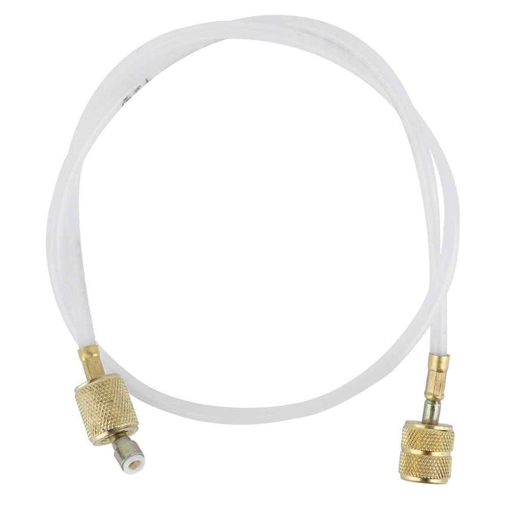 AC Refrigerant Charge Hose, Plastic Copper Material, Refrigerant Recharge Hose For Reliable Car Air Conditioning Maintenance