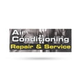 thumbnail image 1 of AC Repair & Service Vinyl Decal 24 Inch x 9 Inch Weatherproof Heavy-Duty Adhesive Backing | HVAC Maintenance, Cooling Systems, Heating Repairs | Made in USA, 1 of 6