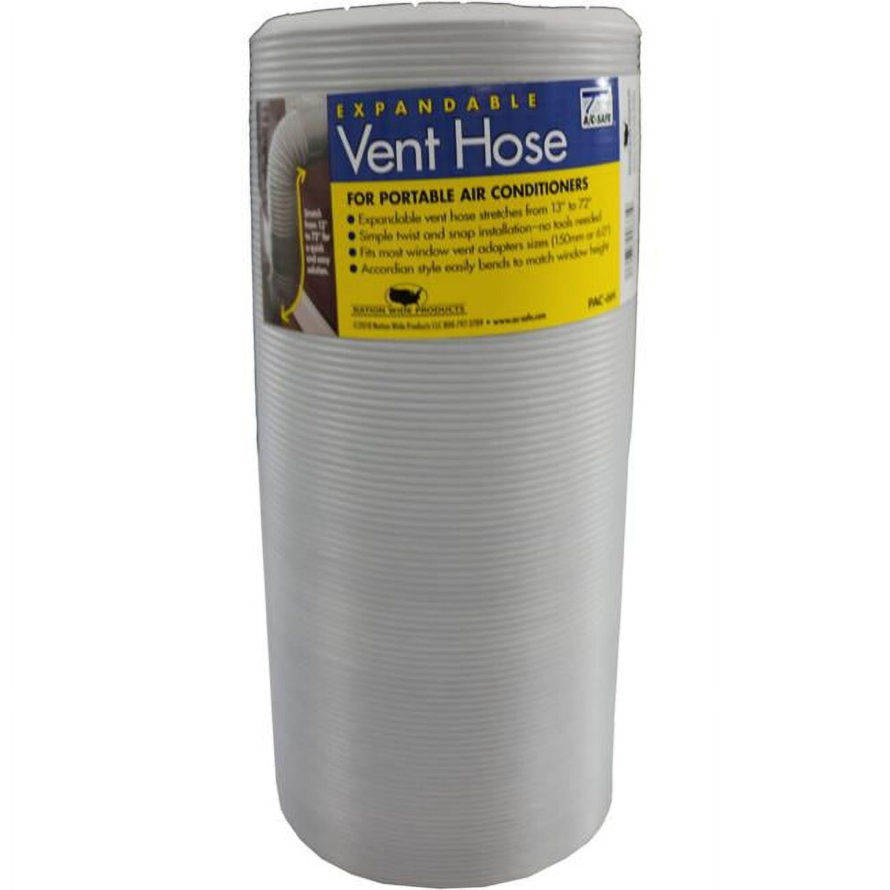 A/C Safe Expandable Vent Hose for Portable Air Consitioners