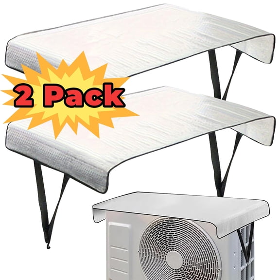AC Shade for Outside Unit, Air Conditioning Protective Sleeve for Patio Awning Canopy UV Rain Snow Protection Sheet Heat Protection, 1 Pack