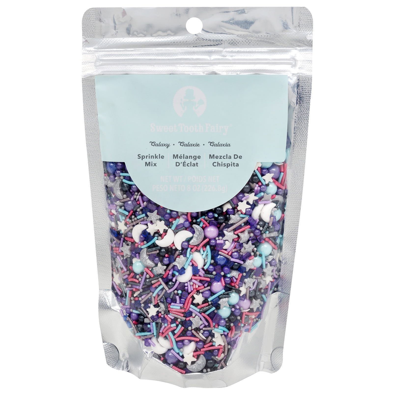 Sweet Tooth Fairy® Blue & White Shimmer Gumballs, 7oz.