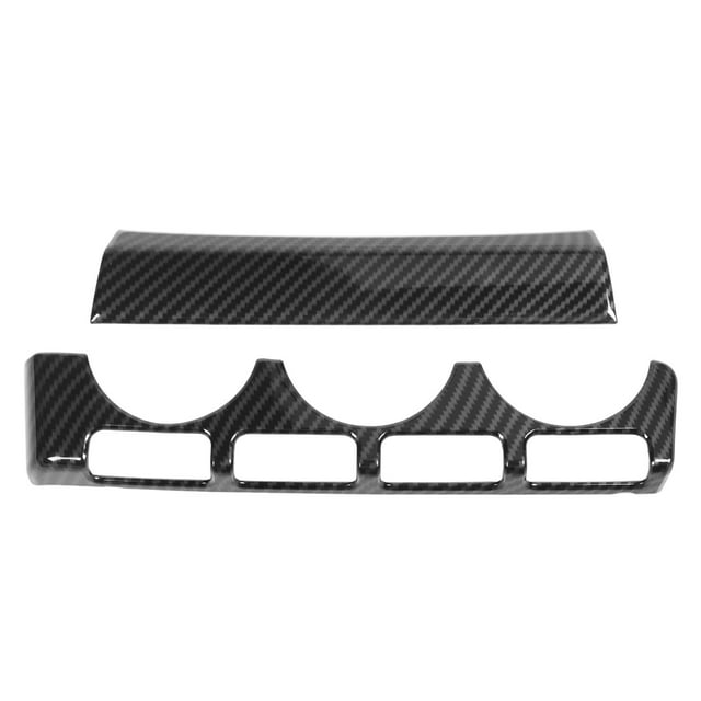 AC Switch Control Panel Trim Carbon Fiber Style Replacement for Subaru