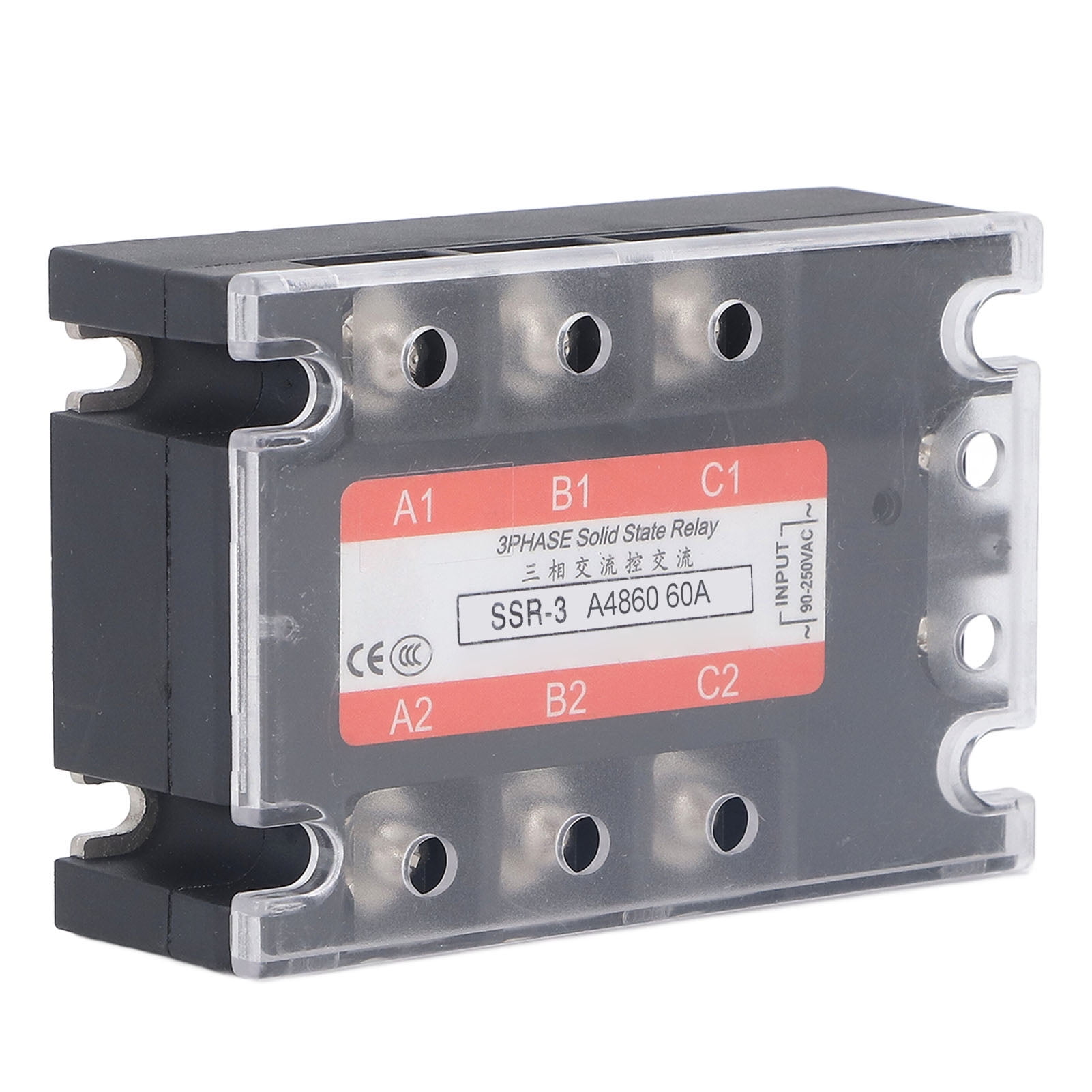 AC To AC Relay Module, Engineering Plastic Solid State Relay 3 Phase