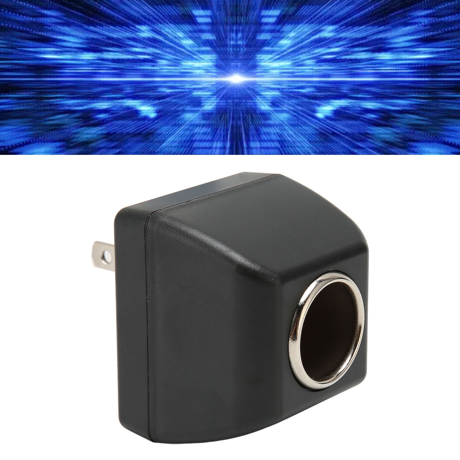 AC To DC Converter Car Power Supply Adapter 110240V AC To 12V DC, Car Lighter Adapter With LED