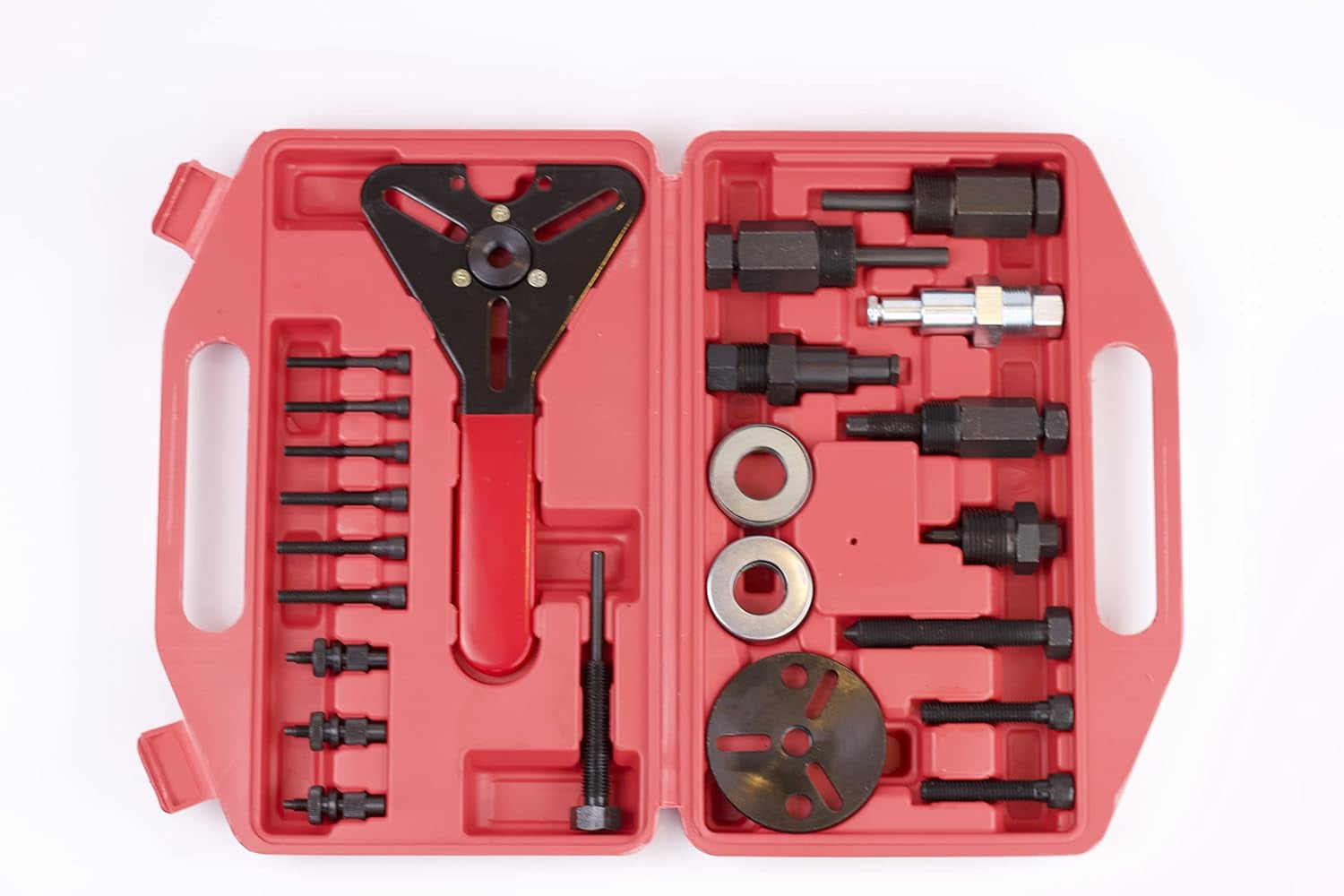 AC clutch removal tool - 23 piece compressor tool kit - complete set of ...