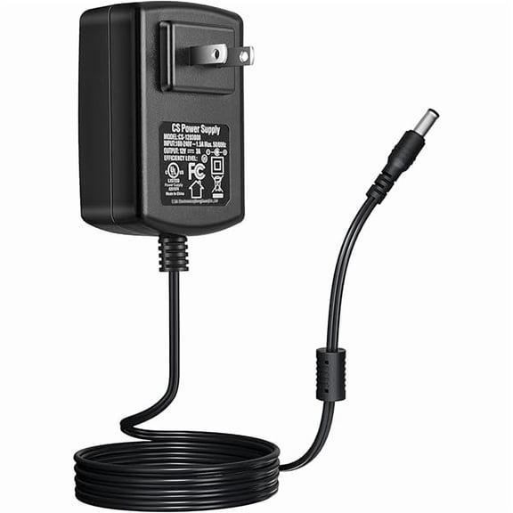 AC to DC 12V 3A Power Supply Adapter for CCTV Cameras DVR NVR 5.5mm x 2.1mm UL Listed FCC [UL Certified]