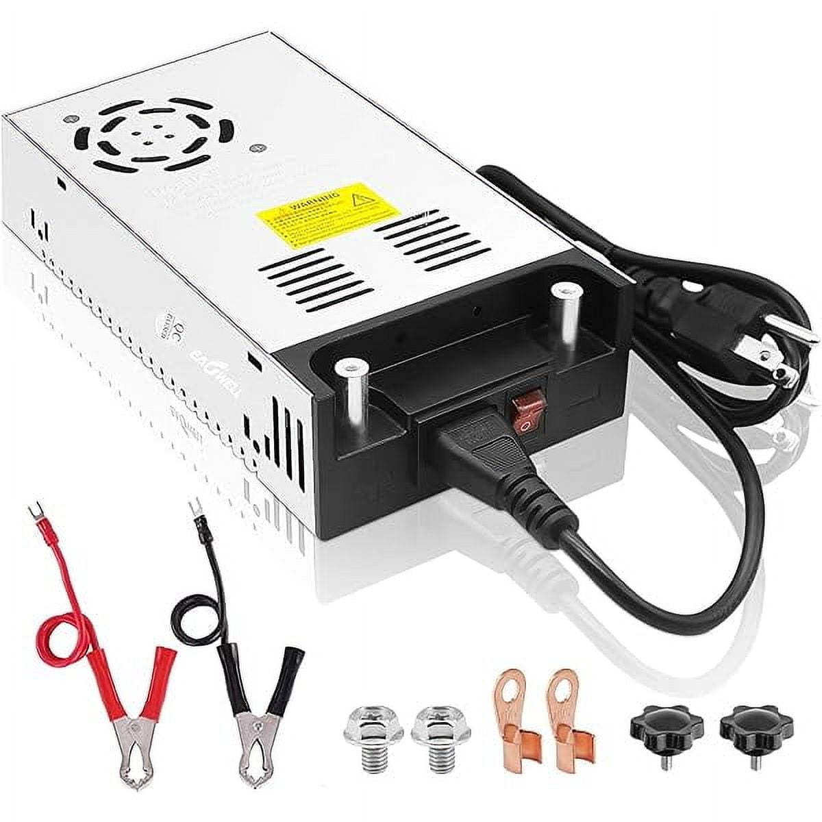 AC to DC Converter 110V to 12V, Universal SMPS 360W Switching Power Supply Transformer Adapter for RV,Pump,LED Strip, LCD Monitor