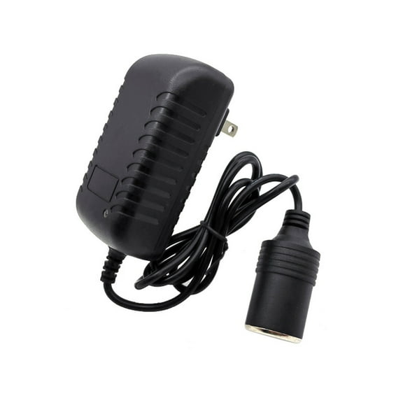 AC to DC Converter 2A 24W Car Cigarette Lighter Socket 110-240V to 12V AC/DC Power Adapter