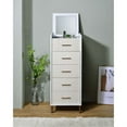 thumbnail image 1 of AC01168 Jewelry Armoire, White, Champagne & Gold Finish - Myles ( 1Pc/1Ctn ), 1 of 3