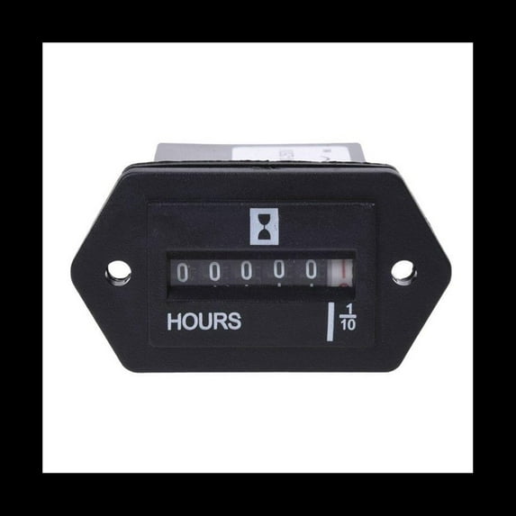 AC100-250V Generator Sealed Hour Meter Counter for Generator Boats Automobiles ATV UTV Go Carts