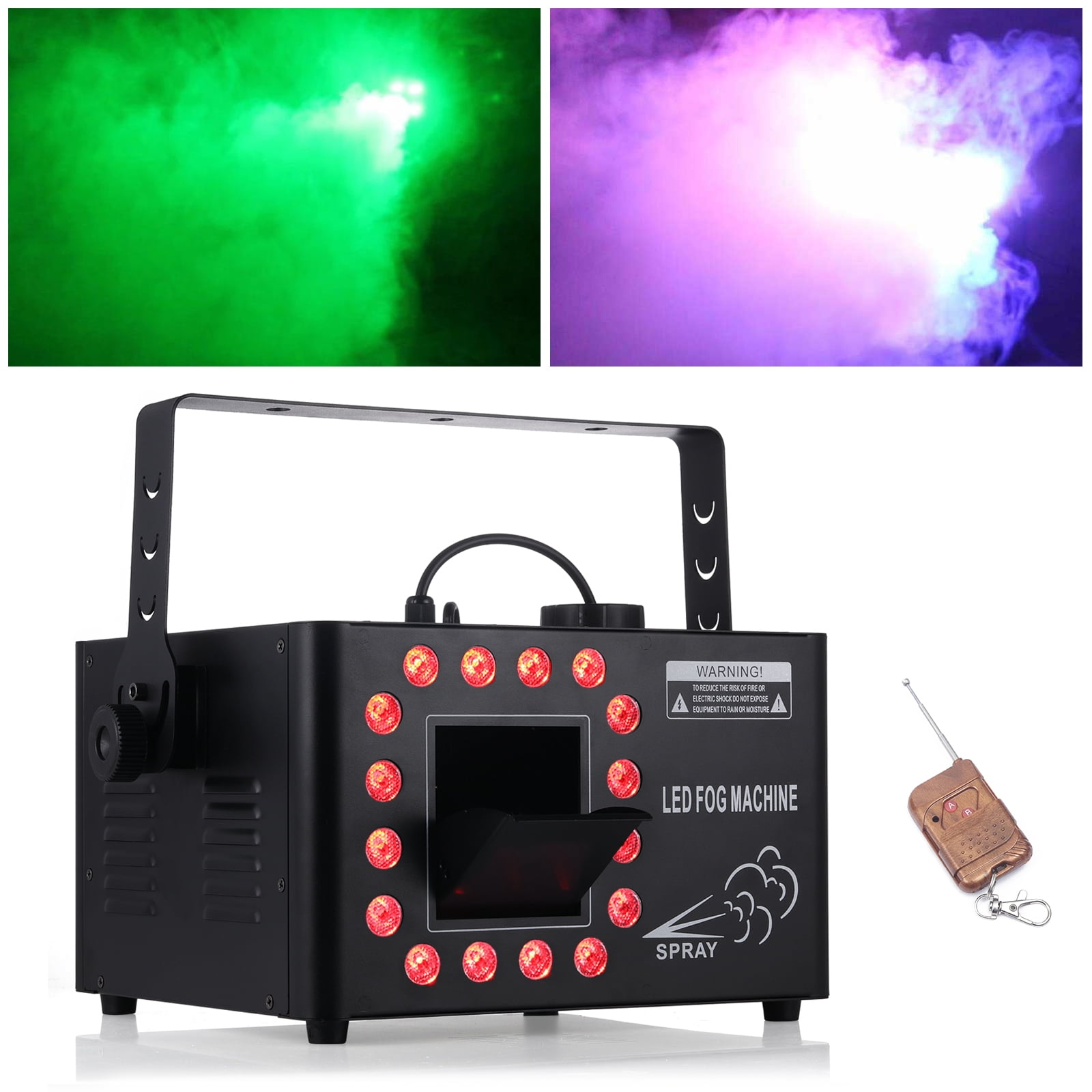 AC110-130V 1500W Low Profile Hazer Haze Smoke Machine DMX Theater DJ Party Stage Effect for Wedding Scene