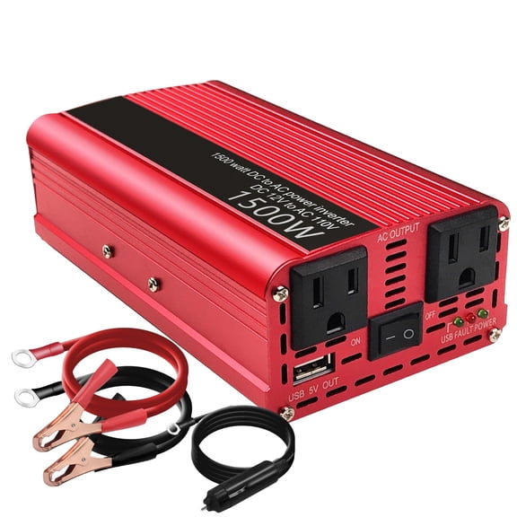 AC110 Power Inverter DC/AC 12V To 120 Car Inversor 50Hz Outdoor Battery Adapter ,Easy to Operate