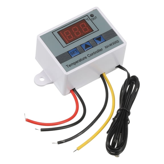 Uxcell 2 Pack XH-W3002 10A AC 110-220V Digital LED Temperature Controller