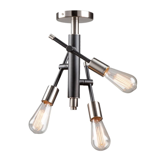 Artcraft Lighting Truro 3 Light SemiFlush Mount