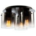 thumbnail image 1 of Artcraft Lighting Henley 3 Light Flush Mount, 1 of 3