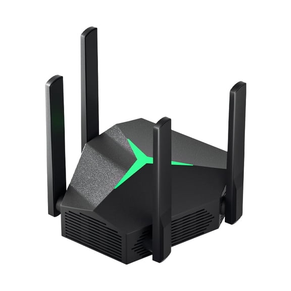 AC1200 Dual Band WiFi Extender, 1.2Gbps Whole Home Coverage up to 7000 Sq.ft, Supports 32 Devices, Connectivity with USB-C, 2 Ethernet Ports, Black