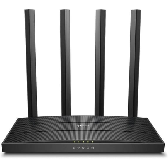 AC1200 Gigabit WiFi Router (Archer A6) - Dual Band MU-MIMO Wireless Internet Router, 4 x Antennas, OneMesh and AP Mode, Long Range Coverage