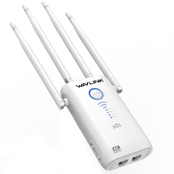 AC1200 WiFi Range Extender, Dual Band WiFi 5 Repeater with Gigabit WAN/LAN, Router/AP/Repeater Mode