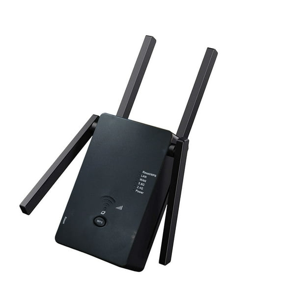 AC1200 WiFi Range Extender Latest 5GHZ&2.4GHZ WiFi Extender Repeater, LAN Adapter